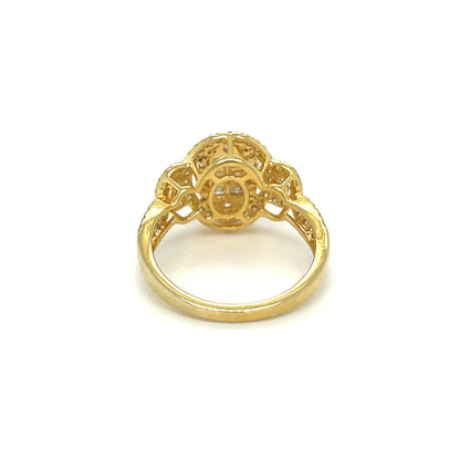 Yellow Gold Diamond Ring