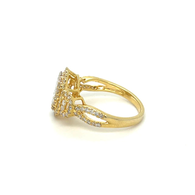 Yellow Gold Diamond Ring