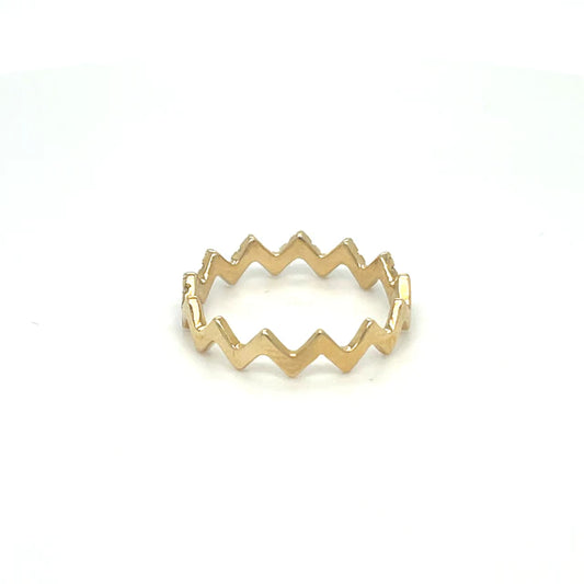 Yellow Gold Diamonds Ring