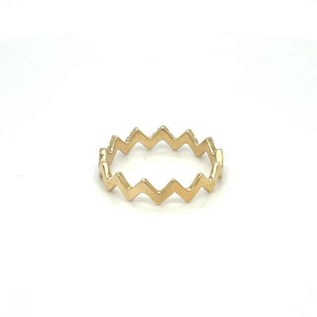 Yellow Gold Diamonds Ring