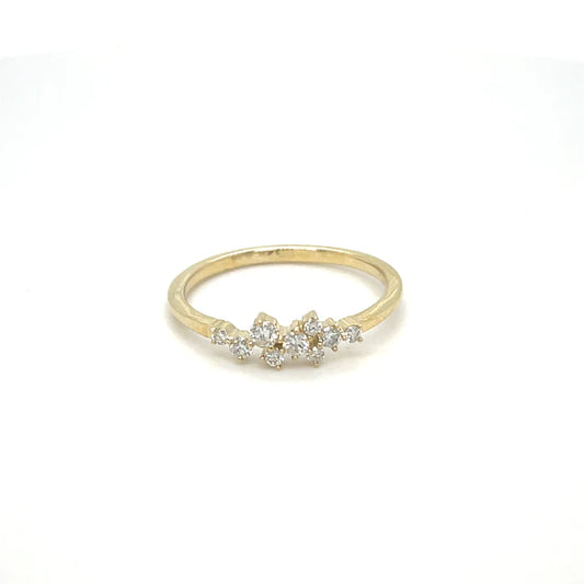 Yellow Gold Diamond Ring