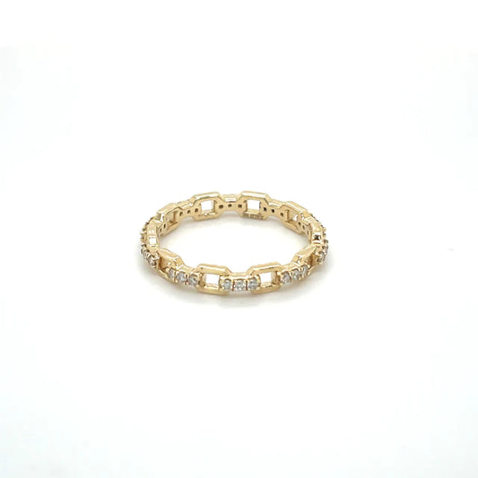 Yellow Gold Diamond Ring