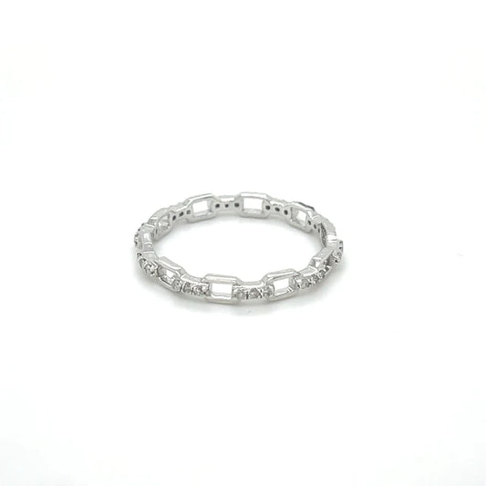 White Gold Diamond Ring