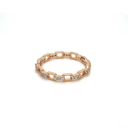 Rose Gold Diamond Ring