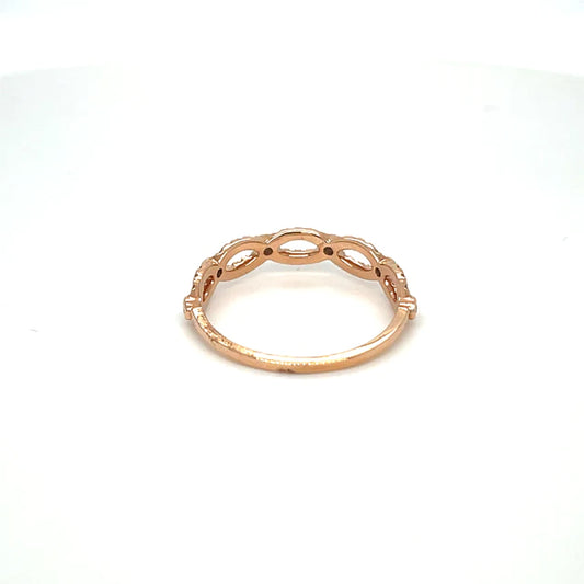 Rose Gold Diamond Ring