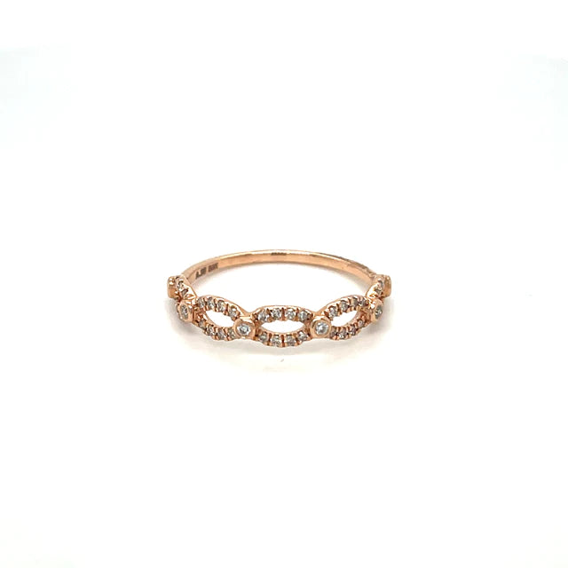 Rose Gold Diamond Ring