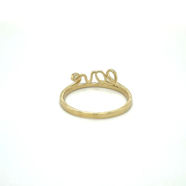 Diamond Love Ring