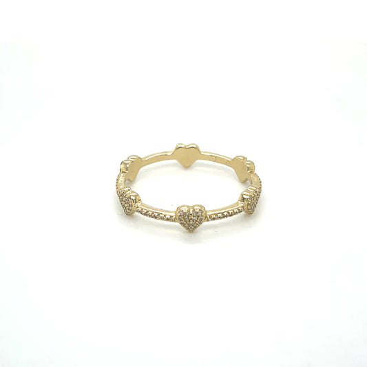 Heart Diamond Ring