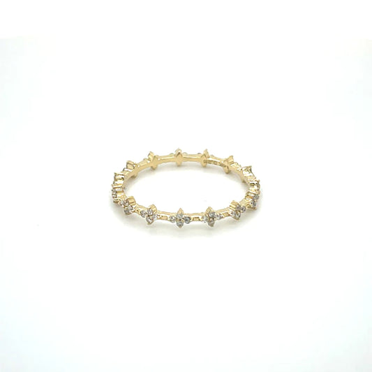 Yellow Gold Diamond Ring