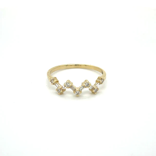 Yellow Gold Diamond Ring