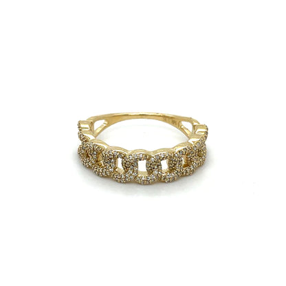 Yellow Gold Diamond Ring