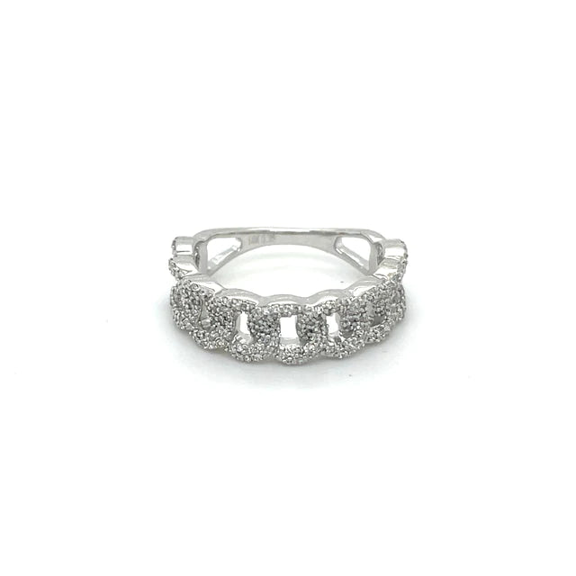 White Gold Diamond Ring