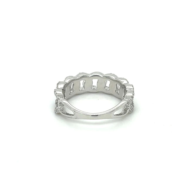 White Gold Diamond Ring