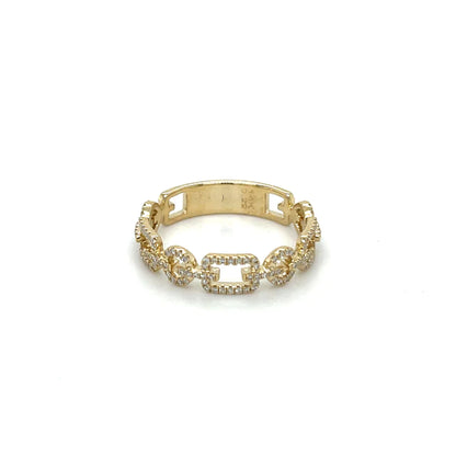 Yellow Gold Diamond Ring