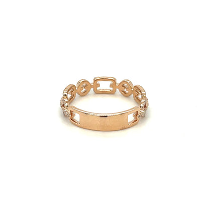 Rose Gold Diamond Ring