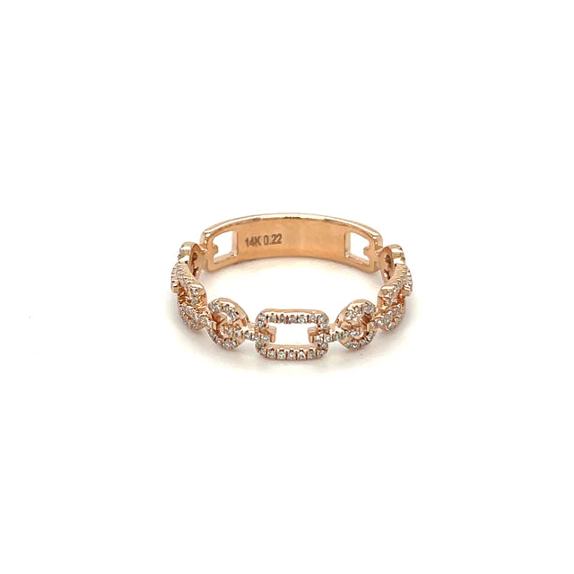 Rose Gold Diamond Ring