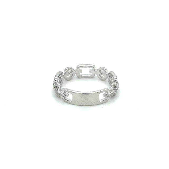 White Gold Diamond Ring