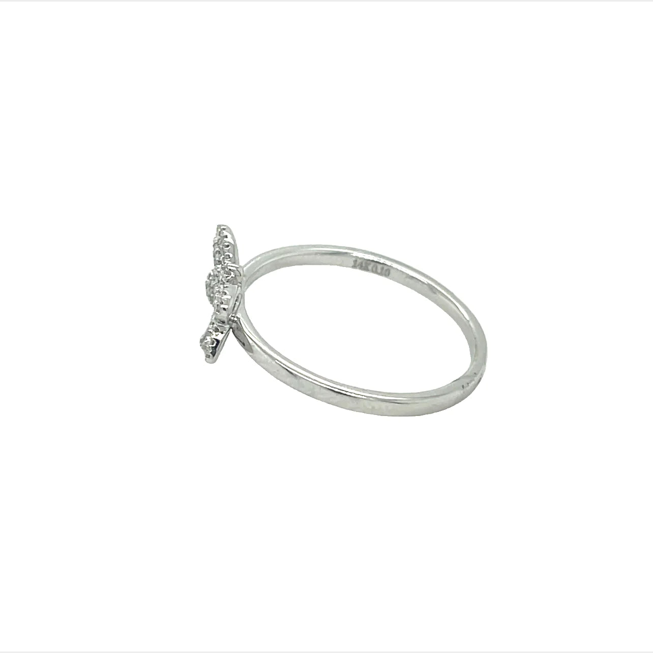 White Gold Diamond Ring