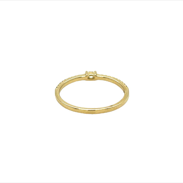 Yellow Gold Diamond Ring