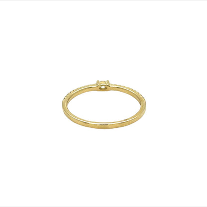 Yellow Gold Diamond Ring