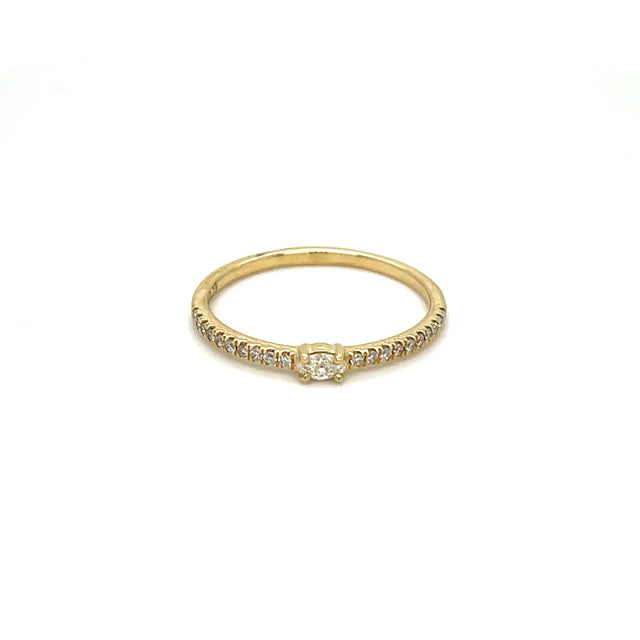 Yellow Gold Diamond Ring