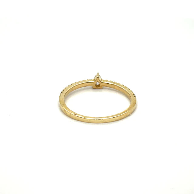 Yellow Gold Diamond Ring