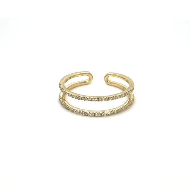 Yellow Gold Diamond Ring