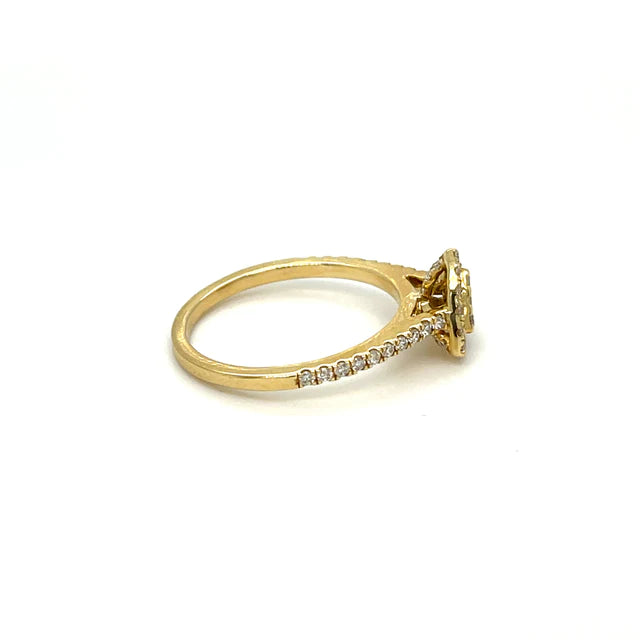 Yellow Gold Diamond Ring