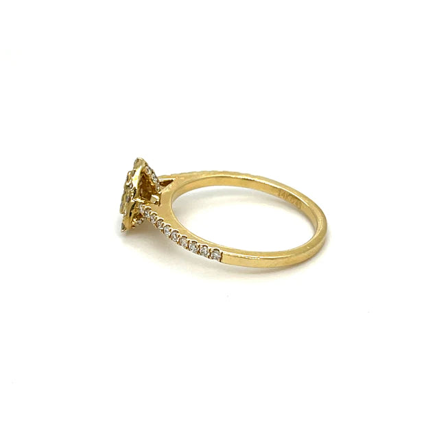 Yellow Gold Diamond Ring