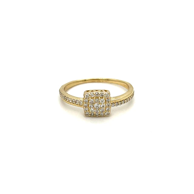 Yellow Gold Diamond Ring