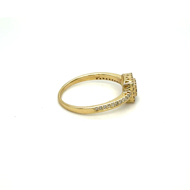 Yellow Gold Diamond Ring