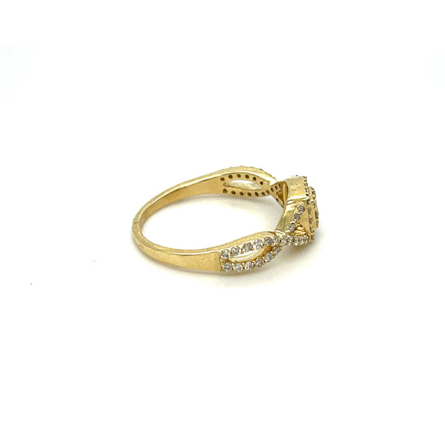 Yellow Gold Diamond Ring