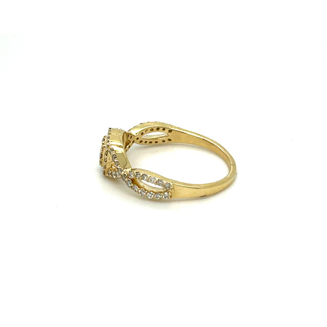 Yellow Gold Diamond Ring