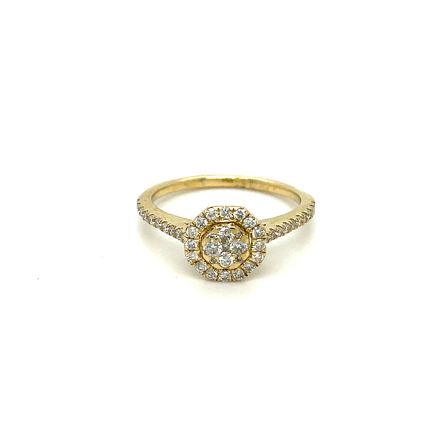 Yellow Gold Diamond Ring