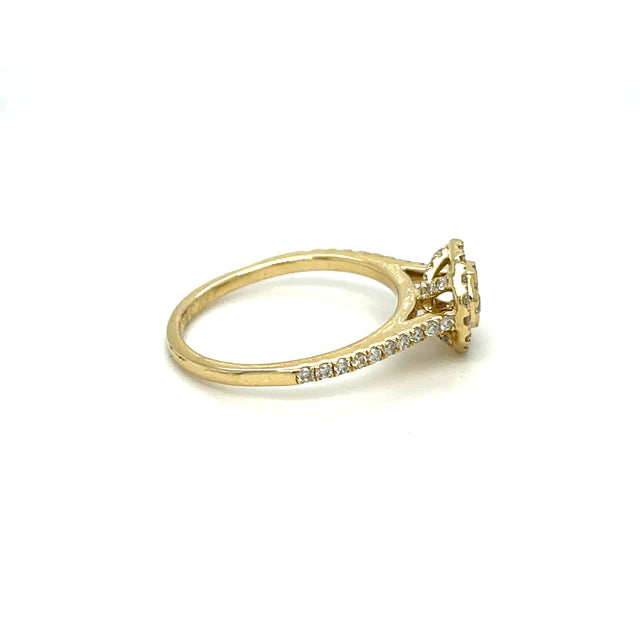 Yellow Gold Diamond Ring