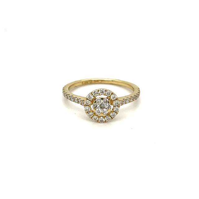 Yellow Gold Diamond Ring