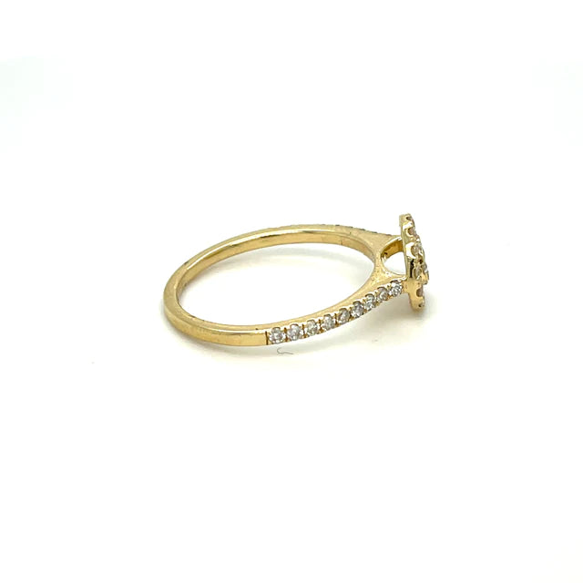 Yellow Gold Diamond Ring