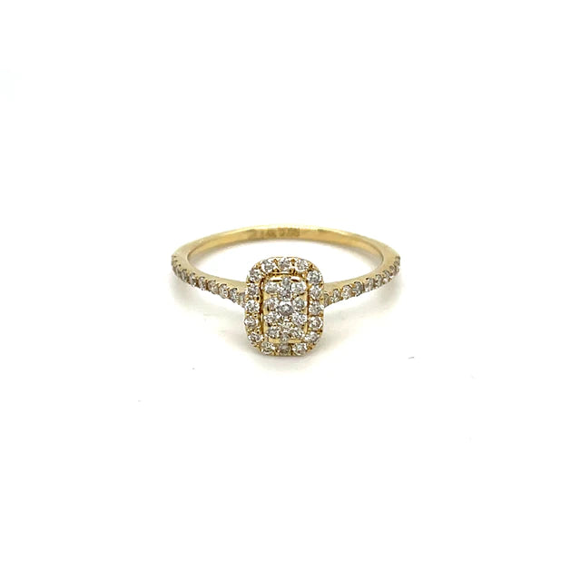 Yellow Gold Diamond Ring