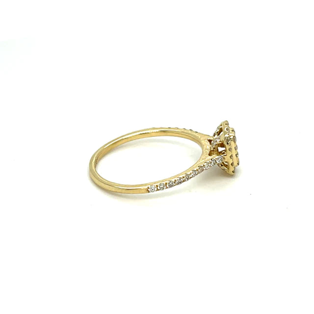 Yellow Gold Diamond Ring