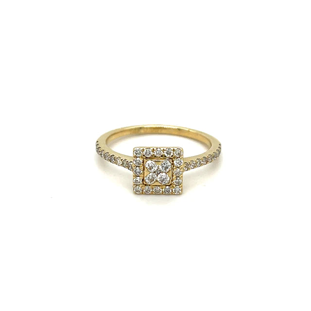 Yellow Gold Diamond Ring
