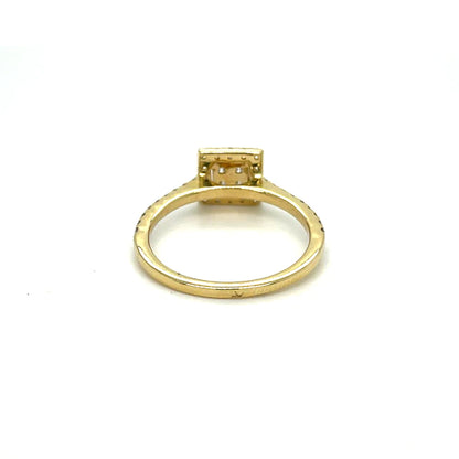 Yellow Gold Diamond Ring