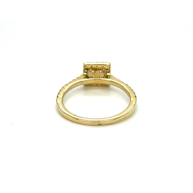 Yellow Gold Diamond Ring