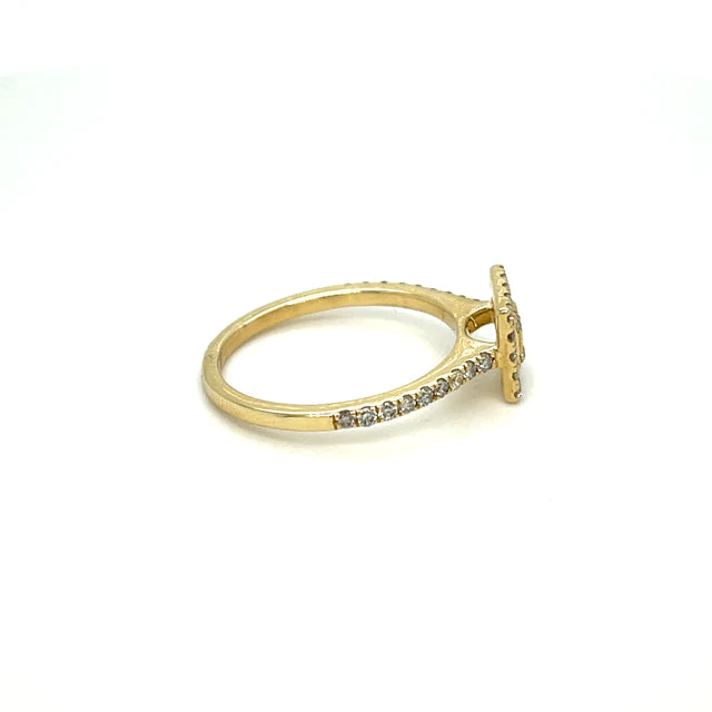 Yellow Gold Diamond Ring
