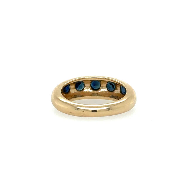 14kt Yellow Gold Sapphire Ring