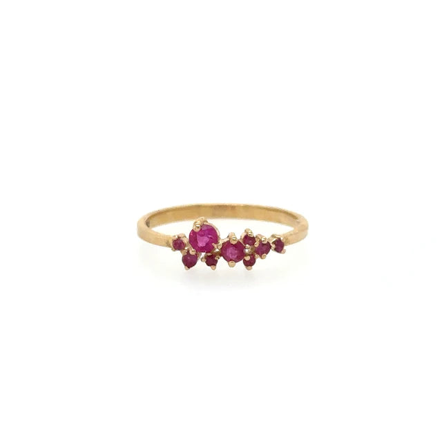 14kt Yellow Gold Ruby Ring