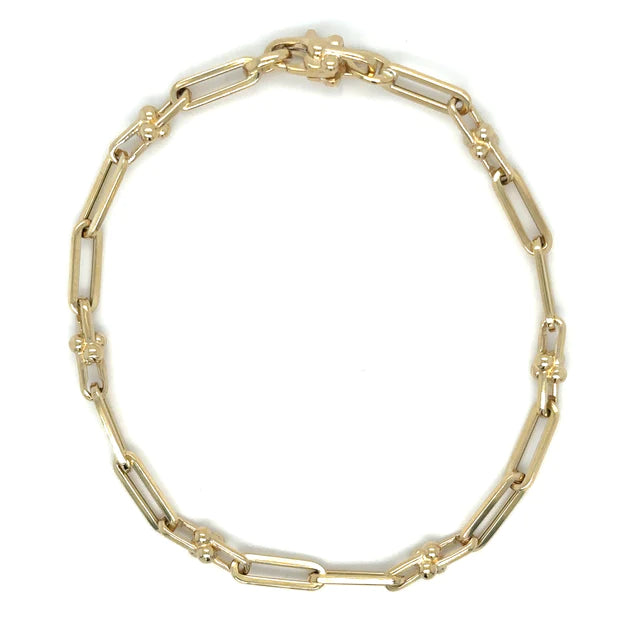 14kt Yellow Gold 7.5" Bracelet
