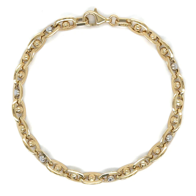 14kt Yellow Gold 7.5" Bracelet