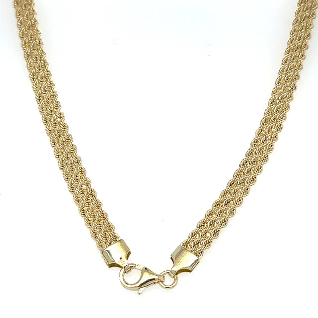 14kt Yellow Gold 18" Necklace