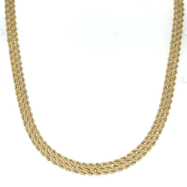 14kt Yellow Gold 18" Necklace
