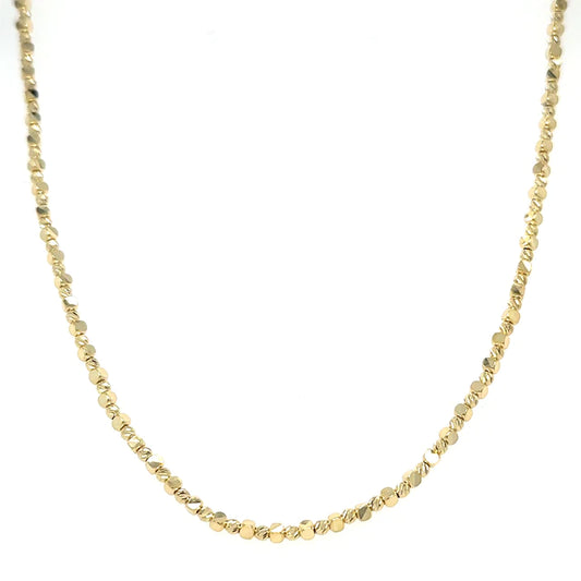14kt Yellow Gold 16" Necklace
